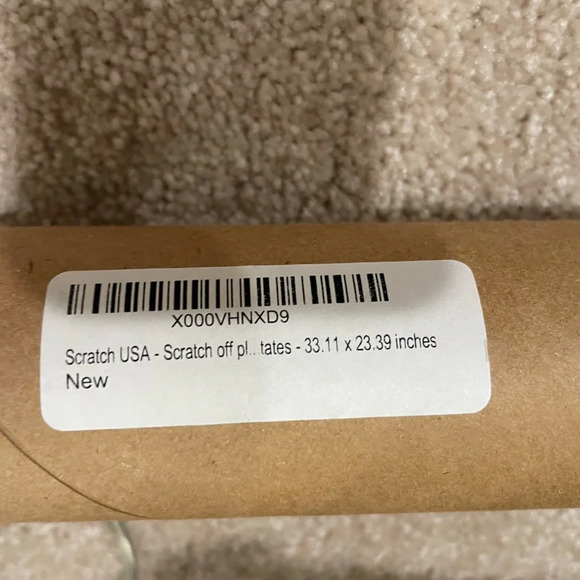 Scratch-Off Map - Picture 4 of 4